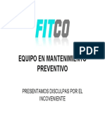 Aviso de Mantenimiento