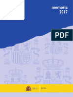 Memoria 2017 Del Consejo de Obras Públicas Del Ministerio de Transportes, Movilidad y Agenda Urbana de España.