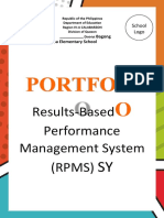 E-RPMS PORTFOLIO (Design ONE) - DepEdClick