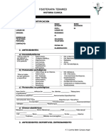 Qdoc.tips Historia Clinica Fisioterapia Formato