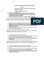 Contaminación del suelo examen ingeniería ambiental