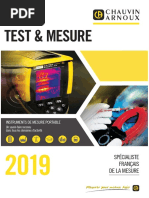 Catalogue Chauvin Arnoux 2019 Fr