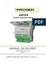 Manual ADM-8F8 Rev B