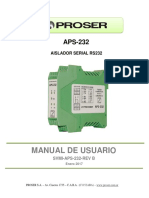 Manual APS-232-REV - B