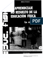 Alicia Grasso - El Aprendizaje No Resuelto de La Ed. Fis