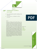 Acher Como Facilitar La Modelizacion Cientifica en El Aula