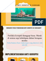 Implementasi Pendidikan Anti Korupsi Di Sekolah