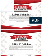 Certificado de Ordenacio Nuevo