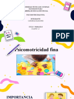 Psicomotricidad Fina