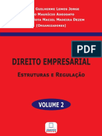 Direito Empresarial - Estruturas e Regulação - Vol 2