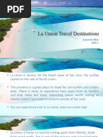 La Union Travel Destinations