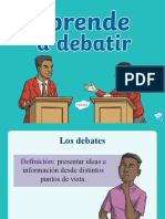 Presentacion - Aprender A Debatir