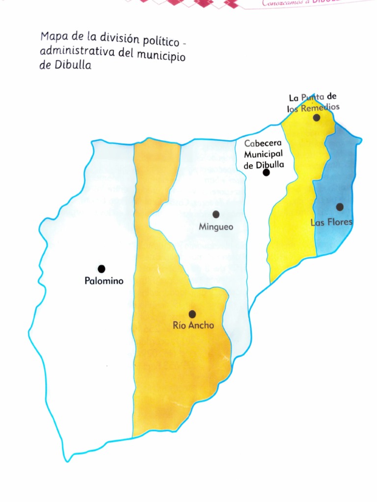 Mapa Político de Dibulla, La Guajira | PDF