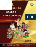 Grade 3 - Science Grade 6: Mapeh (Health)