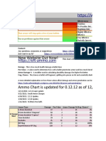 Delta Force Ammo Chart | PDF | Ballistics | Firearms