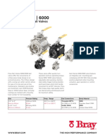 SERIES 5000 - 6000: 3 Piece Full Port Ball Valves