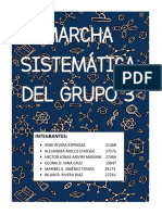 Marcha Sistemática Del Grupo 3: Integrantes