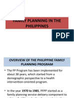 Family Planning in The Philippines