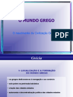 O Nascimento da Civilização Grega