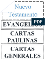 Titulos Libros de La Biblia