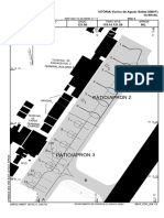 Aircraft parking chart for Vitria Airport in Brazil