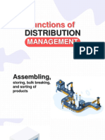 Lesson 3 - Functions of Distribution Management