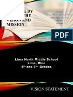 Shaping School Culture by Living The Vision and Mission Presentation
