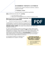 Cap. 5 Transportadores de Membrana y Respuesta A Los Fármacos