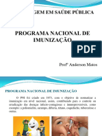 Programa Nacional de Imunização- Anderson Matos