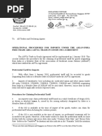 OGL Import Declaration Form Template | PDF | Business