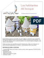 Habitantes Del Bosque Casas Esp - Waselwasel