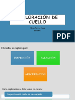 Exploración de Cuello