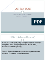 Lan Dan Wan: Sistem Telekomunikasi Arif Muttakin, ST