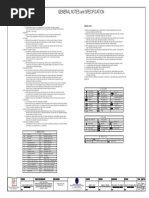Structural Gen Notes and Specs | PDF | Concrete | Pascal (Unit)