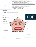 Berita Acara Ujian Proposal