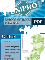 CURSOS IFES 2020 Informações