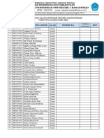 Daftar Ulang Meja 1