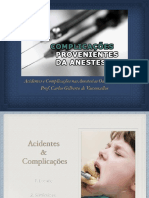 Acidentes e Complicações Da Anestesia Local CG PDF