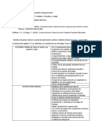 Comportamiento Organizacional: actitudes, satisfacción y motivación