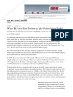 WSJ - What if Jews Had Followed the Palestinian Path