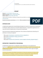 Gestational Hypertension - UpToDate - En.es