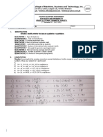 Statistics and Probability 4th Quarter - Tuang