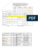 Timetable CEMT - Semester I of Level 1 - 07-06-2022 Ms Hiranya