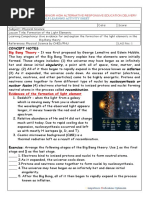 LAS No. 1 Formation of The Light Elements