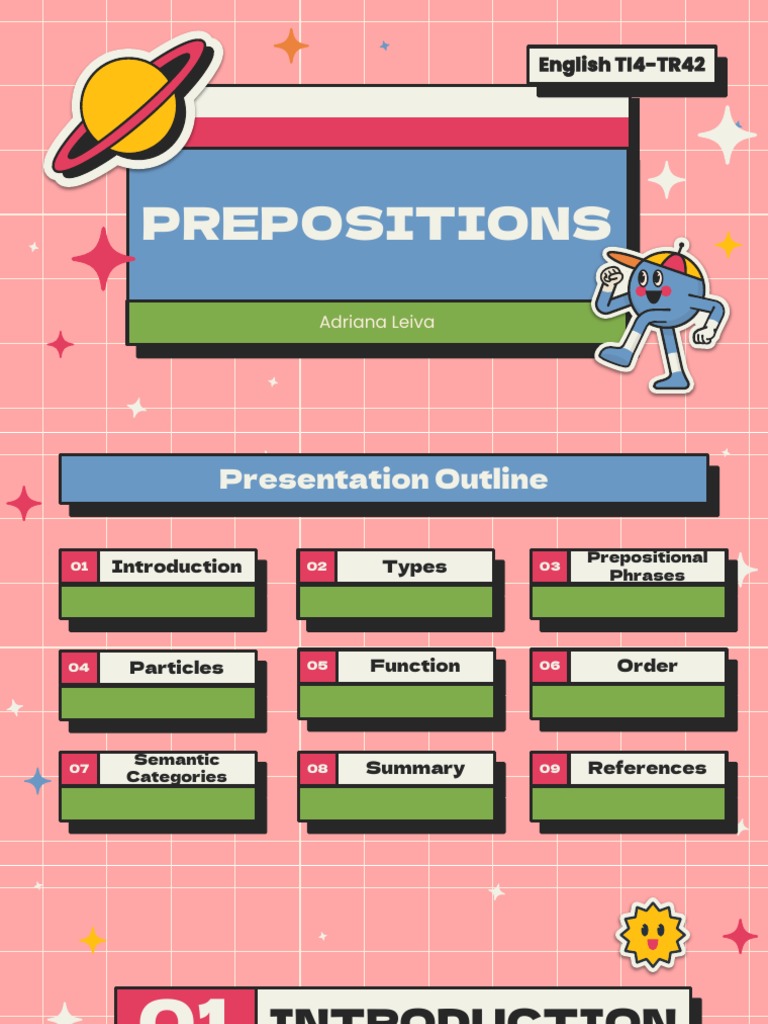 Prepositions English Ti4 Tr42 Download Free Pdf Preposition And