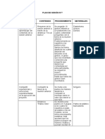 Plan de Sesión N 7