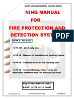 Training Manual For Fire Protection and Detection Systems