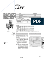 Main Line Filter Series AFF - SMC