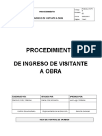 P.SG.S.A.17.P.19 Procedimiento de Ingreso de Visitantes