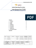 DPM-HSE-SAFT-SOP-023 - Peralatan Bergerak Non PT DPM